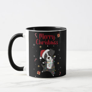 Border Collie Christmas Dog Wintertiere Hunde Tasse