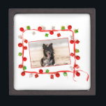 Border Collie Christmas Schachtel<br><div class="desc">Border Collie Christmas</div>