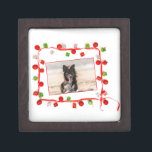 Border Collie Christmas Schachtel<br><div class="desc">Border Collie Christmas</div>