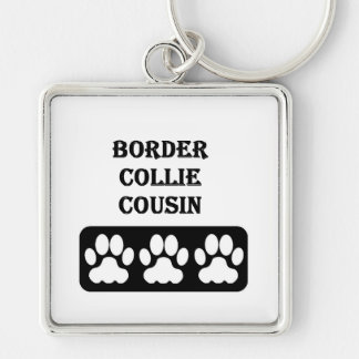 Border Collie Cousin Schlüsselanhänger