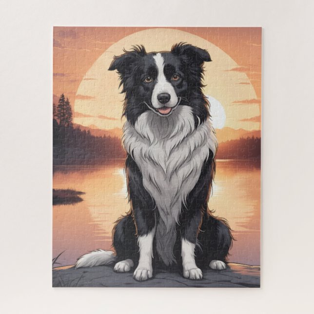 Border Collie Dog (Vertikal)