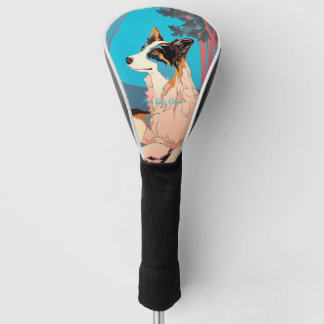Border Collie Dog 005 - Bruno Pokopen Golf Headcover
