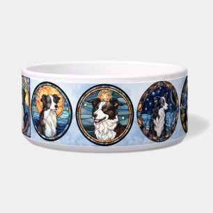 Border Collie Dog Bowl Napf
