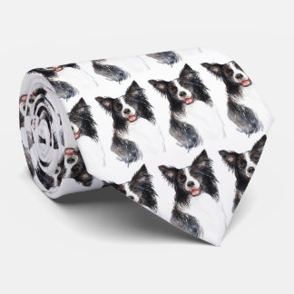 Border Collie Dog Krawatte