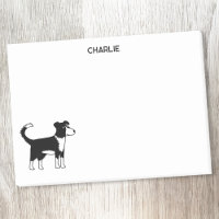 Border Collie Dog Personalisierter Name