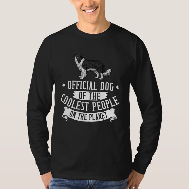 Border Collie Dog Puppies Owner   1 T-Shirt (Vorderseite)