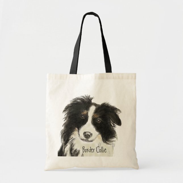 Border Collie Dog Tragetasche (Vorne)