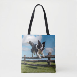 Border Collie Elegante Tasche