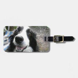 BORDER-COLLIE GEPÄCKANHÄNGER