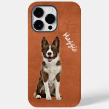 Border Collie Grunge Case-Mate iPhone Case