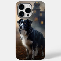 Border Collie Halloween Beängstigend
