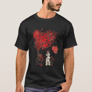 Border Collie Hearts Valentine Pet Puppy Dog Lover T-Shirt