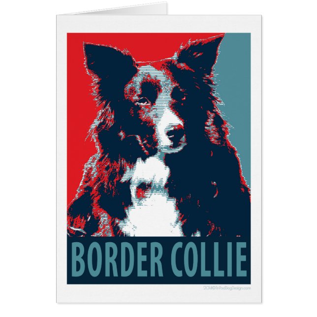 Border Collie Hope Parody Poster (Vorne)