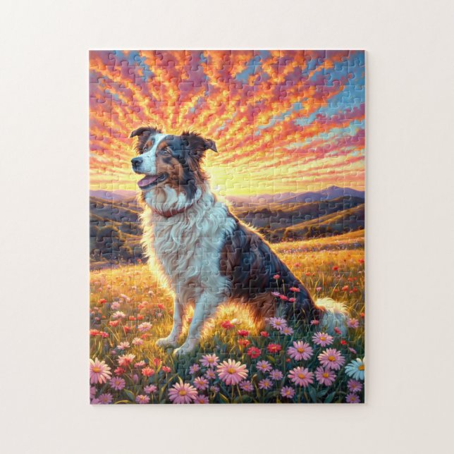 Border Collie Hund (Vertikal)