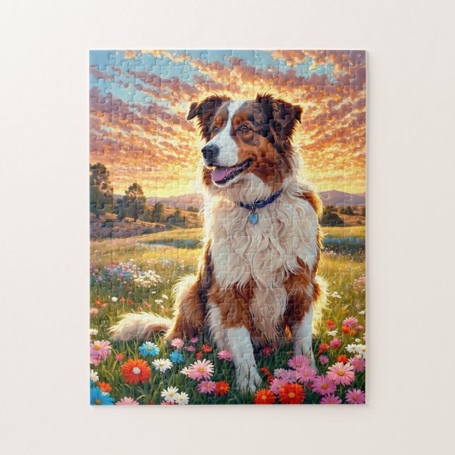 Border Collie Hund (Vertikal)