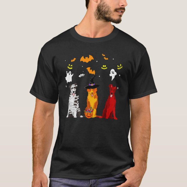 Border Collie Hund T-Shirt (Vorderseite)