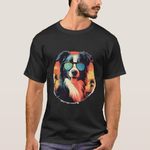 Border Collie Hunde Männer Frauen Kinder T-Shirt