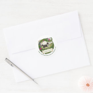 Border Collie Hundebetreuer Etiketten Aufkleber 