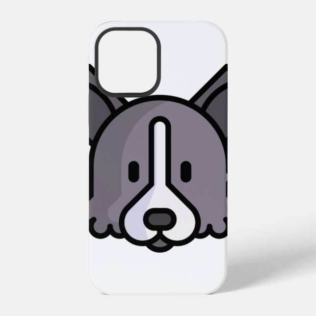 Border Collie iPhone 12 Hülle (Rückseite)
