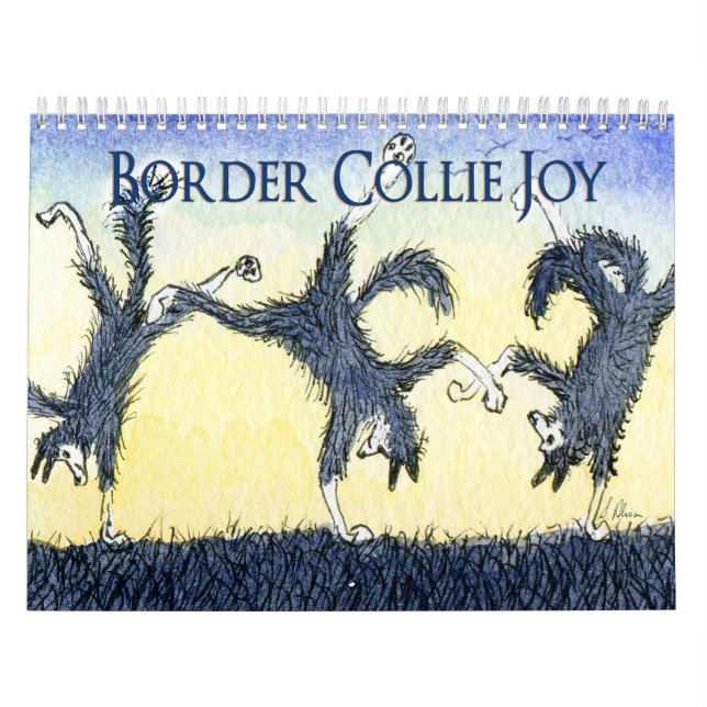 Border Collie Joy Kalender, eine Seite/ein Bild pr Kalender (Titelbild)