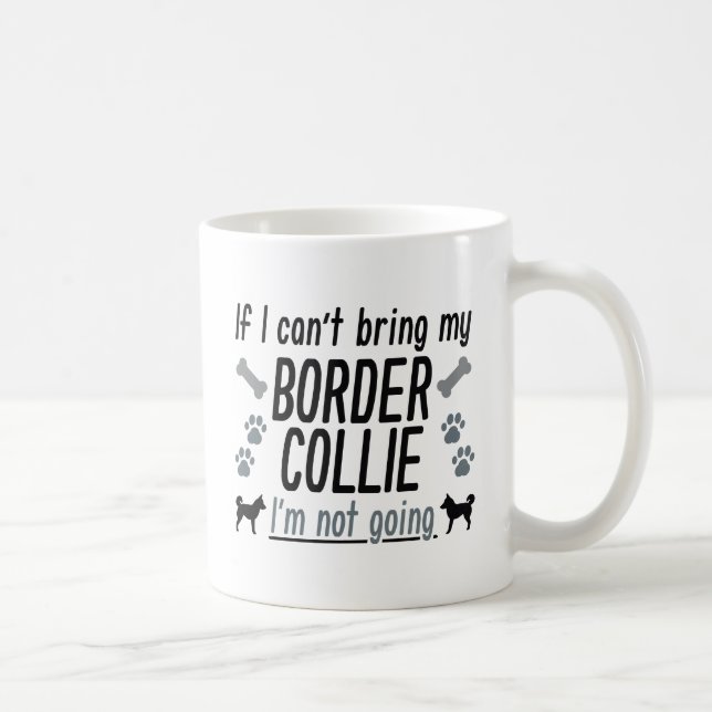 Border Collie Kaffeetasse (Rechts)