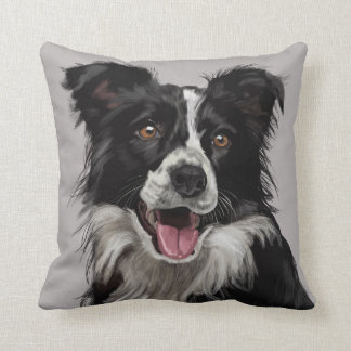 Border-Collie Kissen