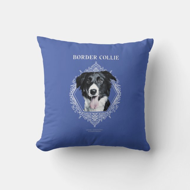 Border Collie  Kissen (Vorderseite)