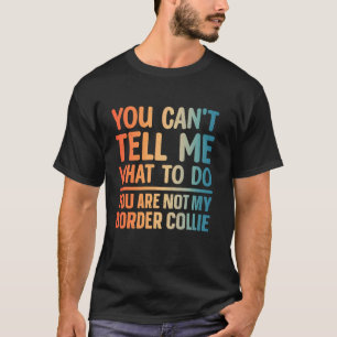 Border Collie Kunst für Männer Frauen Kinder Borde T-Shirt
