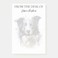 Border Collie Liebhaber monogrammierter Hund