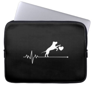Border Collie Liebhaber Mutter Geschenke Herzschla Laptopschutzhülle