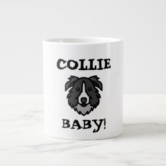 Border Collie Liebhaber Stolz Süßes Hundedesign Jumbo-Tasse