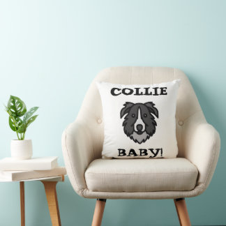 Border Collie Liebhaber Stolz Süßes Hundedesign Kissen