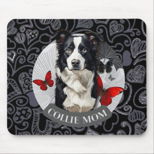 Border Collie Mama Mauspad – Süßes Geschenk für Hu