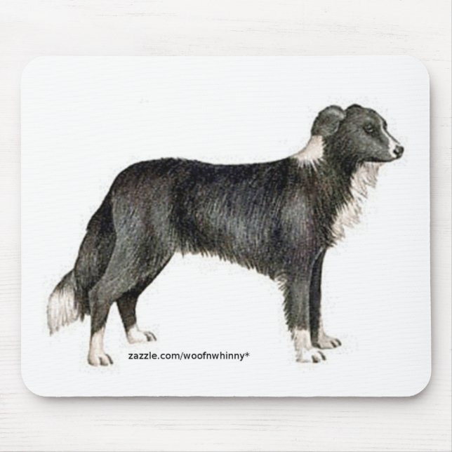 Border Collie Mousepad (Vorne)