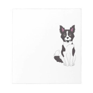 Border Collie Notizblock