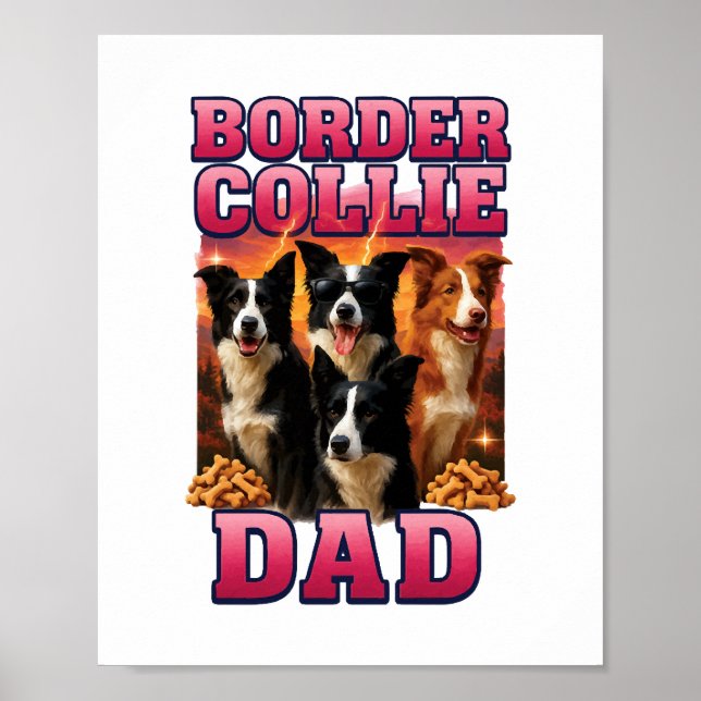 Border Collie    Poster (Vorne)