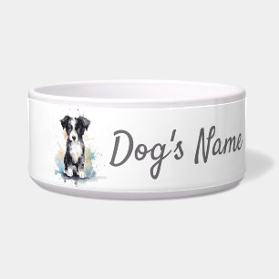 Border Collie Puppy Keramik Bowl Napf