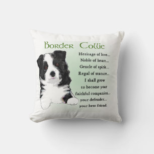 Border Collie Puppy Kissen