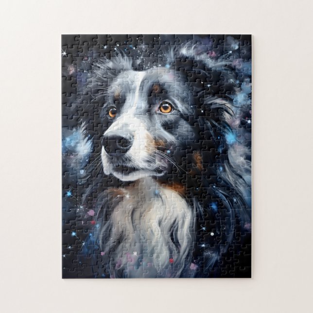 Border Collie Puzzle (Vertikal)