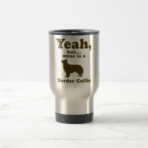 Border-Collie Reisebecher