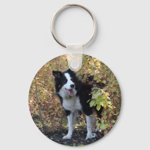 Border Collie Schlüsselanhänger