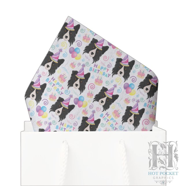 Border Collie Seidenpapier (Von Creator hochgeladen)