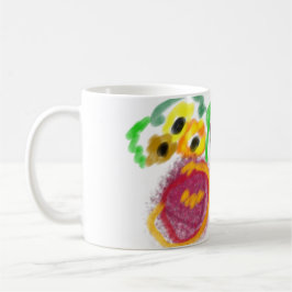 Border Collie Sonnenblumen Kaffeetasse