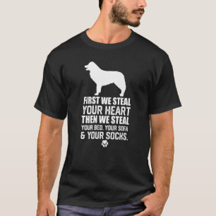 Border Collie Stiehlen Sie Ihr Herz Stehlen Sie Ih T-Shirt