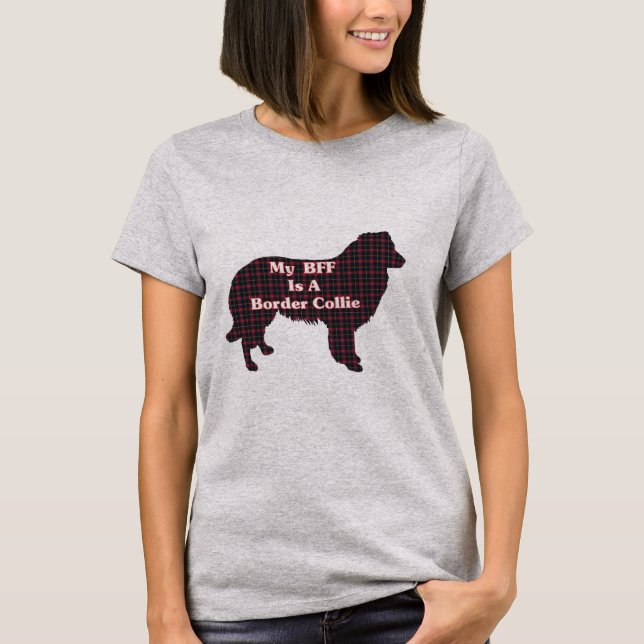 Border Collie T-Shirt (Vorderseite)