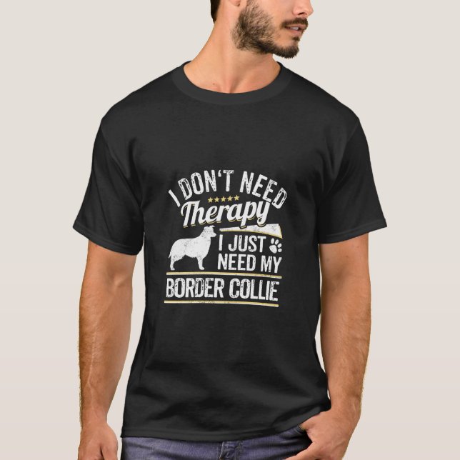 Border Collie T-Shirt (Vorderseite)