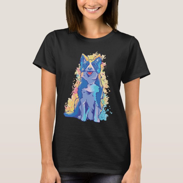 Border Collie T-Shirt (Vorderseite)