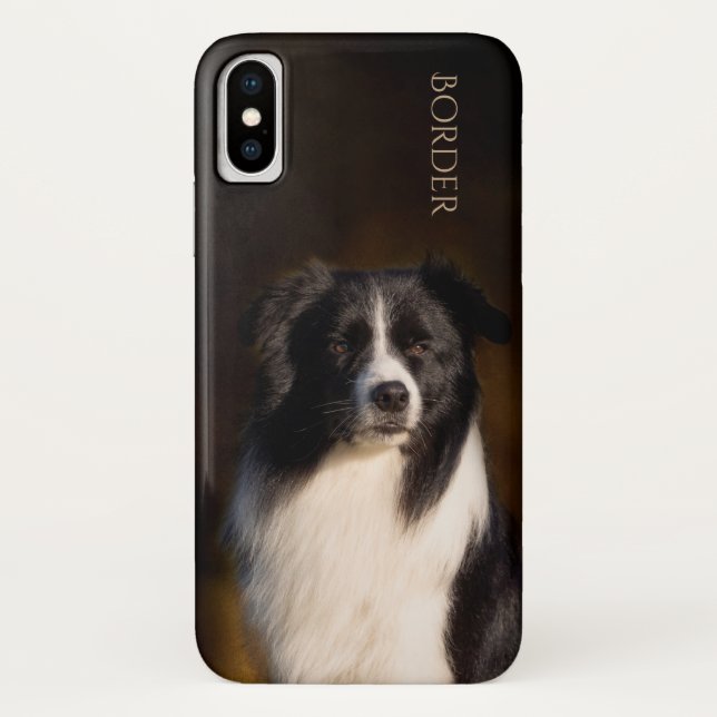 Border-Collie-Telefon-Kasten Case-Mate iPhone Hülle (Rückseite)
