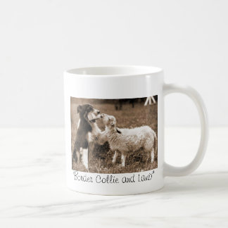 "Border-Collie und Lamm " ~Mug Kaffeetasse