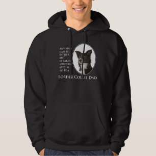 Border Collie Vater Hoodie